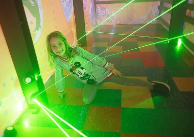 Laser Maze Indoor Bubble Park