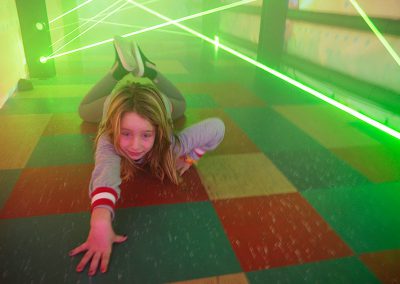 Laser Maze Indoor Bubble Park