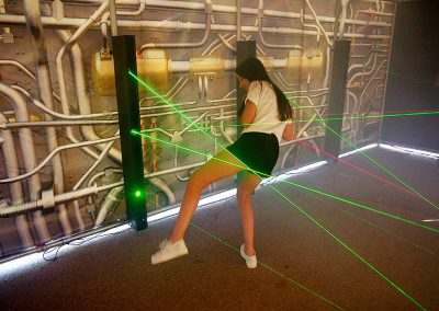 Laser maze Albergue Paraiso