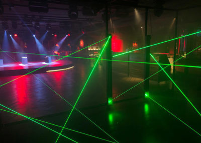 Corporate Indoor Laser Maze for International Company