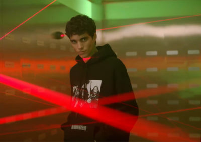 Laser Maze for online commercials