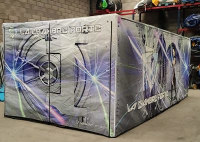 Laser Maze structure and set up