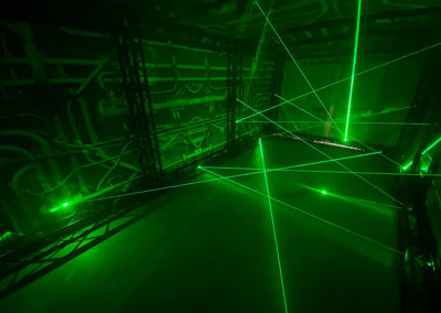 Laser Maze ready for playing