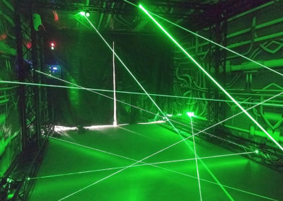 Laser Maze ready for playing