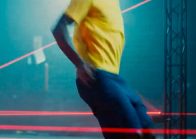 anuncio rexona laser maze