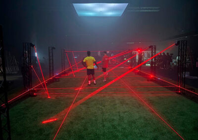 anuncio rexona laser maze