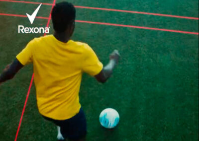 anuncio rexona laser maze