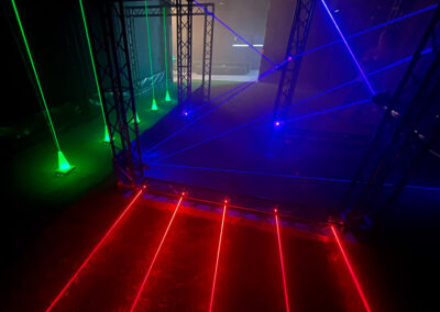 laser maze iniesta experience