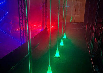 laser maze iniesta experience