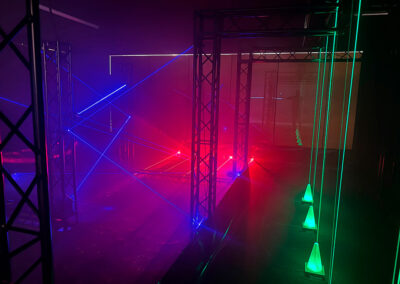 laser maze iniesta experience