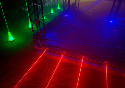 laser maze iniesta experience